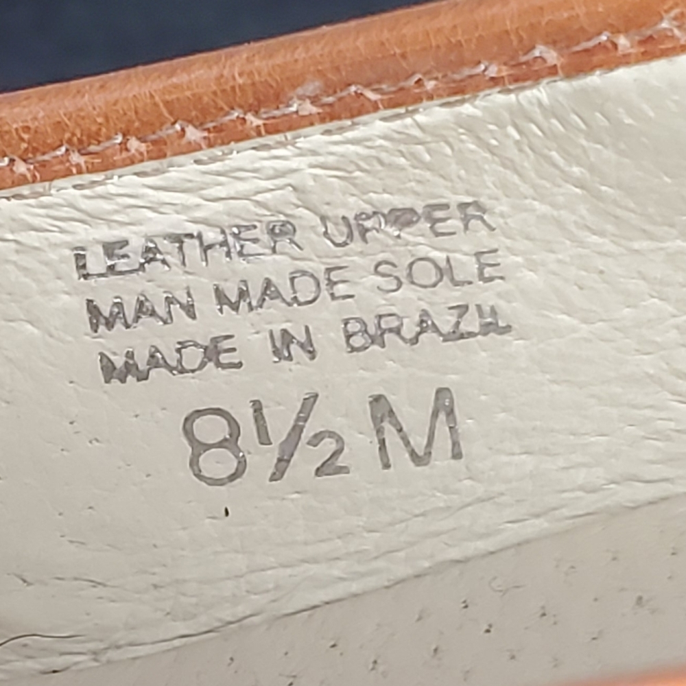 10) MICHAEL KORS Ombre Snake 🐍 Chunk Wood Platform Slingbacks Sz. 8.5 - Picture 3 of 8